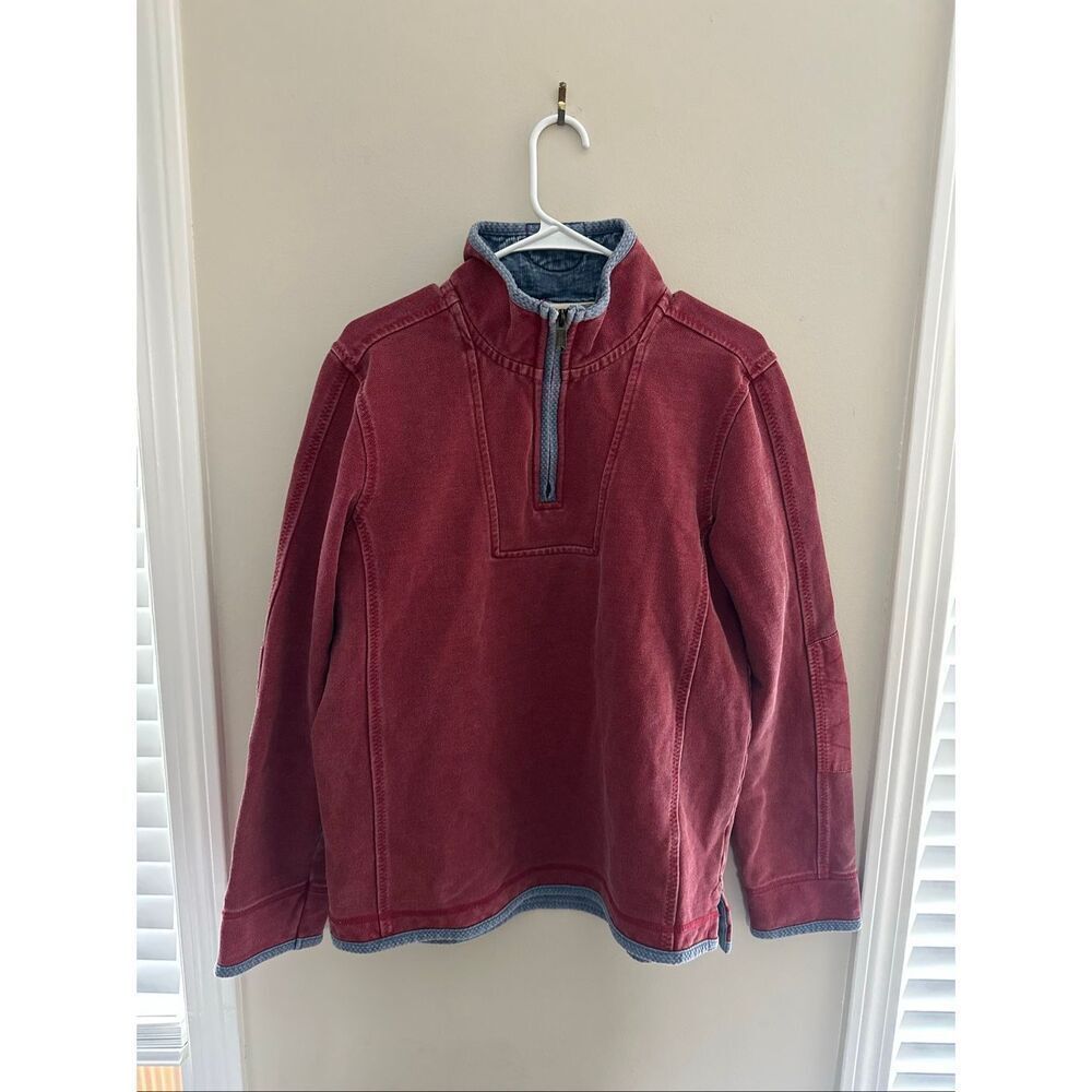 Fat Face Airlie The Iconic 1/4 Zip Pullover Pullover Sweatshirt Men's Small